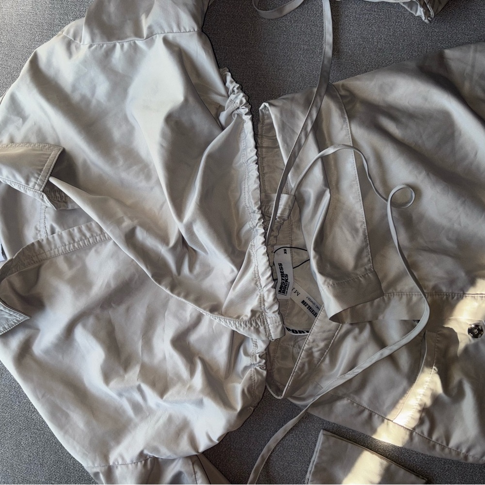 Elegant Cream Skirt Set